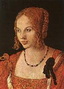 Albrecht Durer Portrait of a Young Venetian Lady France oil painting reproduction